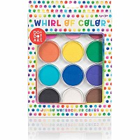 Whirl of Color Jumbo Watercolor Cakes