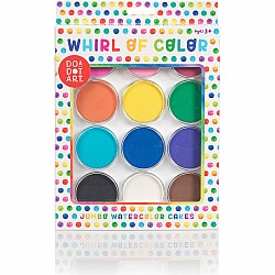 Whirl of Color Jumbo Watercolor Cakes