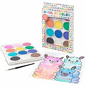 Whirl of Color Jumbo Watercolor Cakes
