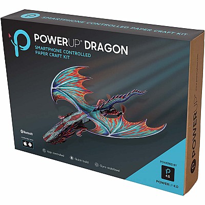 POWERUP Dragon Smartphone Controlled Paper Craft Kit