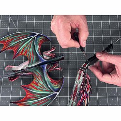 POWERUP Dragon Smartphone Controlled Paper Craft Kit