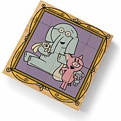Mo Willems' Elephant & Piggie Wooden Cube Puzzle