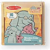Mo Willems' Elephant & Piggie Wooden Cube Puzzle