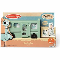 Mo Willems' The Pigeon! Wooden Bus Play Set