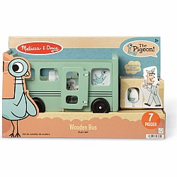 Mo Willems' The Pigeon! Wooden Bus Play Set