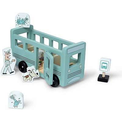 Mo Willems' The Pigeon! Wooden Bus Play Set