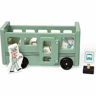 Mo Willems' The Pigeon! Wooden Bus Play Set