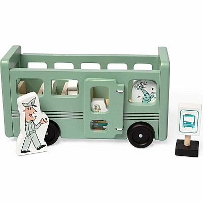 Mo Willems' The Pigeon! Wooden Bus Play Set