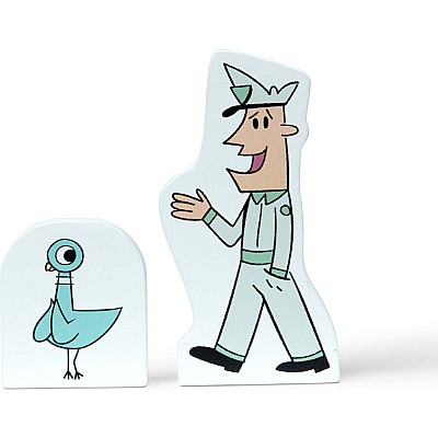 Mo Willems' The Pigeon! Wooden Bus Play Set