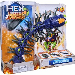 Hex Bots Alive Inside Explodapede RC