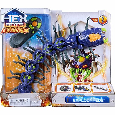 Hex Bots Alive Inside Explodapede RC