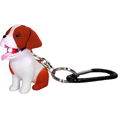 WildLights Carabiner LED Flashlight - Dog Brown