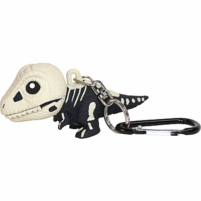 WildLights Carabiner LED Flashlight - Fossil T-Rex