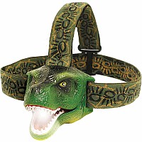 DinoBryte Roaring Dinosaur LED Headlamp