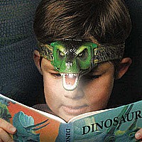 DinoBryte Roaring Dinosaur LED Headlamp