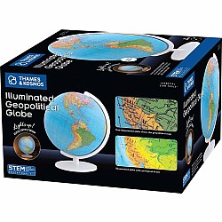 Thames & Kosmos Illuminated Geopolitical Globe