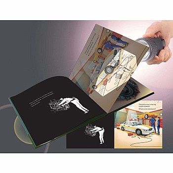 At The Garage A Shine-A-Light Book