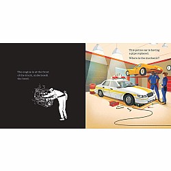 At The Garage A Shine-A-Light Book