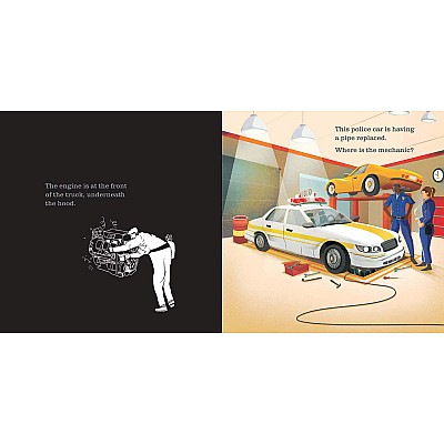 At The Garage A Shine-A-Light Book