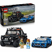 SPEED CHAMPIONS Jaguar F-TYPE Project 7 & Land Rover Defender Classic