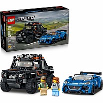 SPEED CHAMPIONS Jaguar F-TYPE Project 7 & Land Rover Defender Classic