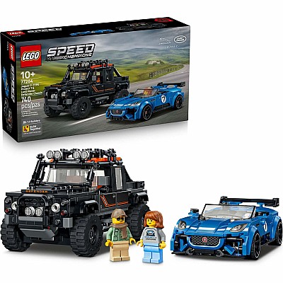 SPEED CHAMPIONS Jaguar F-TYPE Project 7 & Land Rover Defender Classic