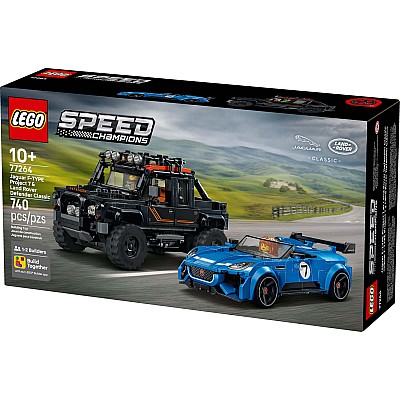 SPEED CHAMPIONS Jaguar F-TYPE Project 7 & Land Rover Defender Classic