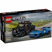 SPEED CHAMPIONS Jaguar F-TYPE Project 7 & Land Rover Defender Classic