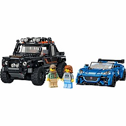 SPEED CHAMPIONS Jaguar F-TYPE Project 7 & Land Rover Defender Classic