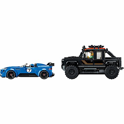 SPEED CHAMPIONS Jaguar F-TYPE Project 7 & Land Rover Defender Classic