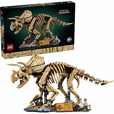 JURASSIC WORLD Dinosaur Fossils Triceratops