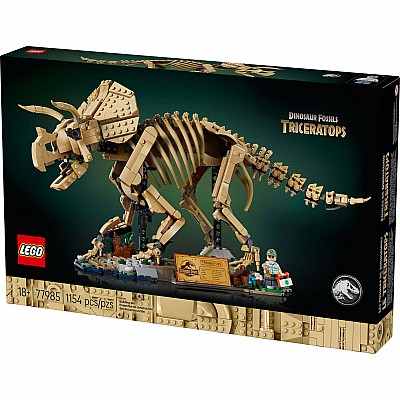 JURASSIC WORLD Dinosaur Fossils Triceratops