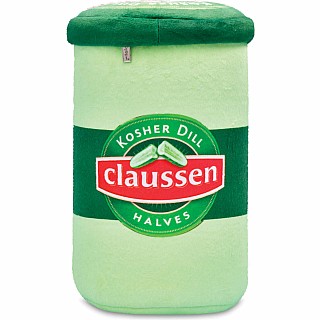 Claussen Kosher Dill Pickles Packaging Plush