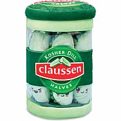 Claussen Kosher Dill Pickles Packaging Plush