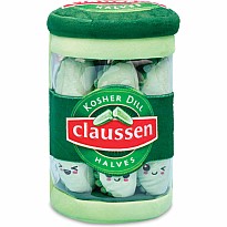 Claussen Kosher Dill Pickles Packaging Plush
