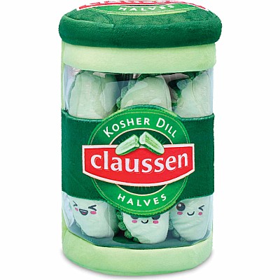 Claussen Kosher Dill Pickles Packaging Plush