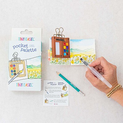 Tiny Easel Pocket Palette A Studio on the Go