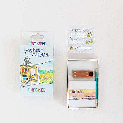 Tiny Easel Pocket Palette A Studio on the Go
