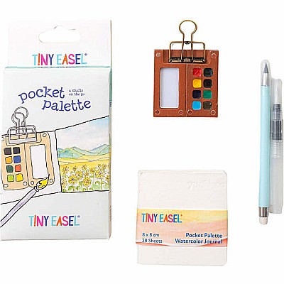 Tiny Easel Pocket Palette A Studio on the Go