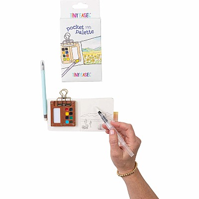 Tiny Easel Pocket Palette A Studio on the Go