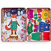 Mudpuppy Merry Woodland Magnetic Dress-Up Set