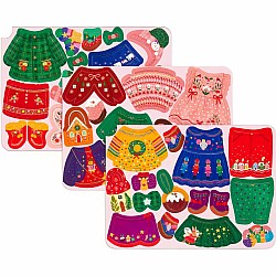 Mudpuppy Merry Woodland Magnetic Dress-Up Set