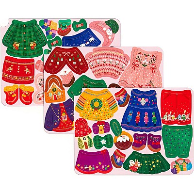 Mudpuppy Merry Woodland Magnetic Dress-Up Set