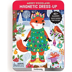 Mudpuppy Merry Woodland Magnetic Dress-Up Set