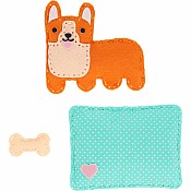 Petit Collage Mini Craft Kit: Pocket Corgi
