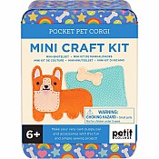 Petit Collage Mini Craft Kit: Pocket Corgi