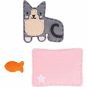 Petit Collage Mini Craft Kit: Pocket Kitten