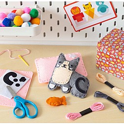 Petit Collage Mini Craft Kit: Pocket Kitten