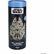 Star Wars Double-Sided Millennium Falcon Jigsaw Puzzle & Trivia