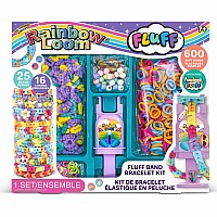 Rainbow Loom Fluff Band Bracelet Kit